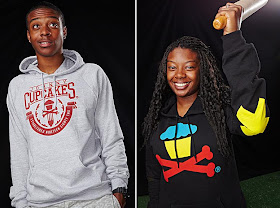 Johnny Cupcakes - Collegiate Pullover & Primary Cupcake and Crossbones Pullover