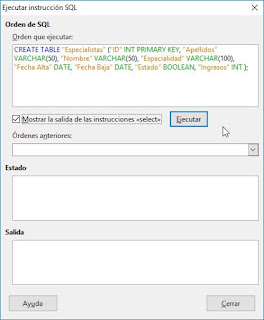 LibreOffice Base y SQL