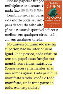 FRASE SOBRE A VIDA - MONJA COEN: 108 CONTOS E PARÁBOLAS ORIENTAIS