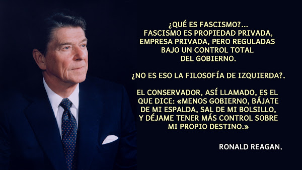 Qué es ser conservador, por Ronald Reagan. Charkleons.com