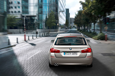 2011 BMW 5 Series Touring Rear View