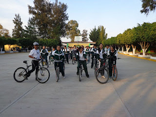 Paseo ciclista 2013 en Irámuco, Guanajuato