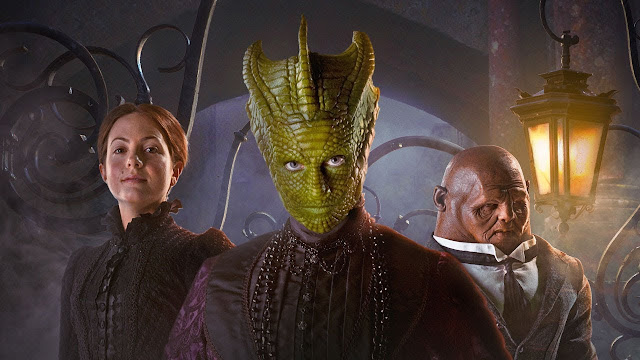 Jenny, Vastra, and Strax