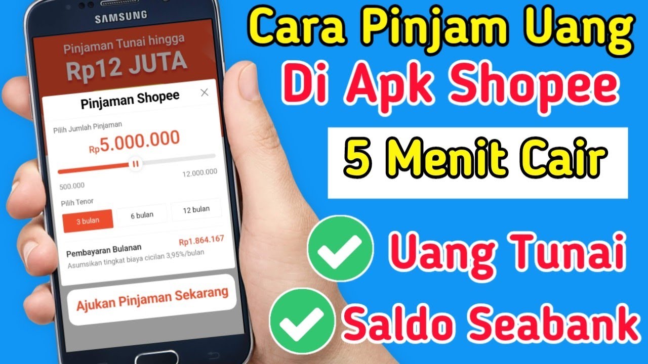 pinjam uang di shopee