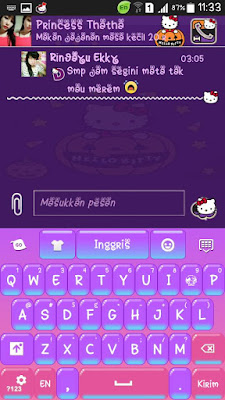 Download BBM MOD Hello kitty versi 2.6