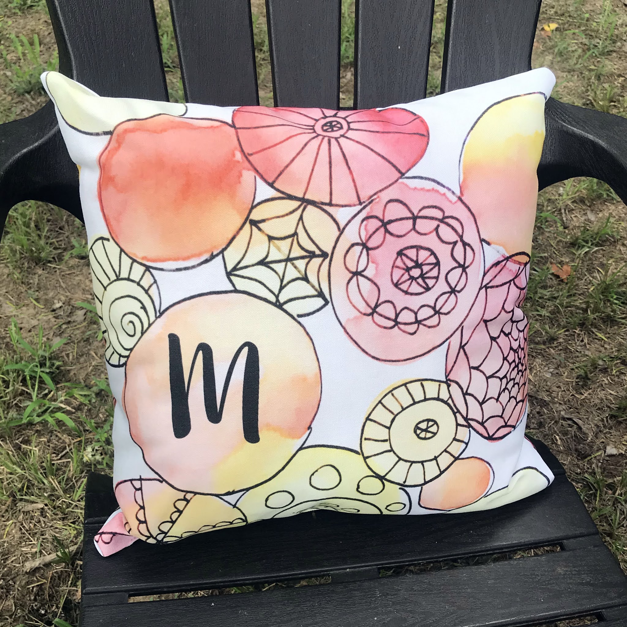 Whimsical Bee Pillow