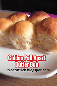 Golden Pull Apart Butter Bun Recipe @ http://treatntrick.blogspot.com