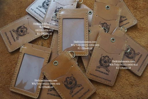 Harga Jual Souvenir Kantor Id Card Kulit di Pekanbaru
