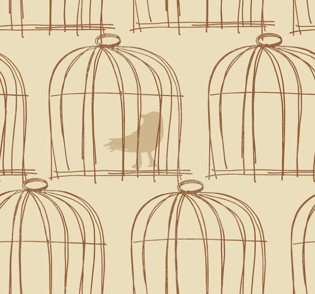 Birdcage Wallpaper