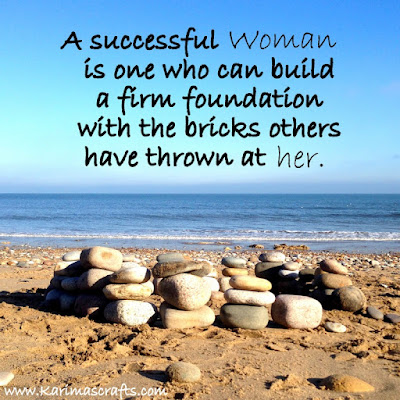 Inspirational poster nature sea ocean bricks stones