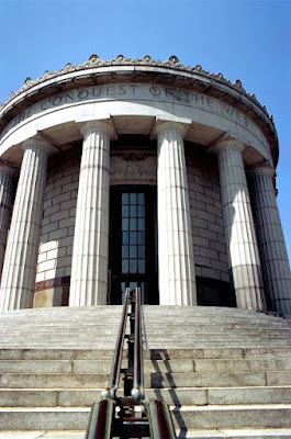 Closer view of the George Rogers Clark Memorial