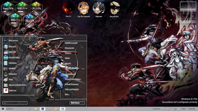 Drifters Theme Win 8/8.1 by Enji Riz Lazuardi