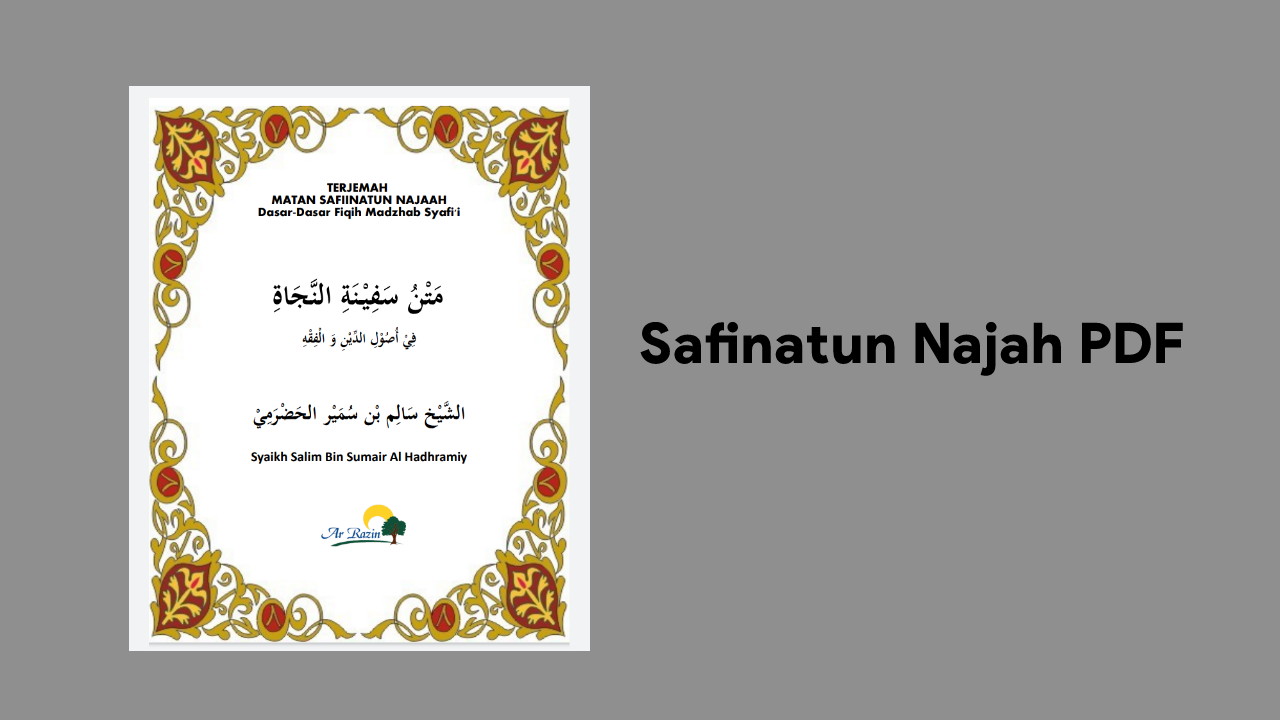 download kitab safinatun najah pdf