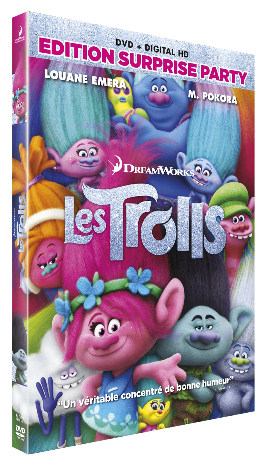 Nous avions vu avec les enfants le dessin animé Les Trolls   sa sortie et toute la famille avait été emballée par ce petit bijou sorti de l imagination des