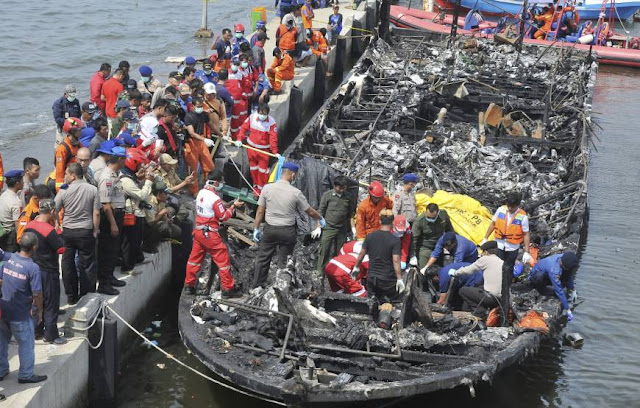 SEMBILAN ORANG TERLUKA PADA KAPAL YANG MEMBAWA PEJABAT KOTA JAKARTA