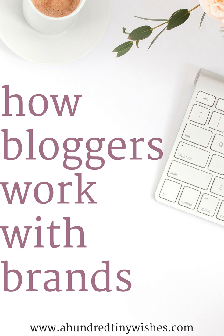 make money blogging, working with brands, blogging and money