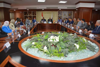 وزير التنمية ومحافظ بني سويف يستعرضان مع أعضاء النواب والشيوخ بالمحافظة الملفات التنموية والخدمية