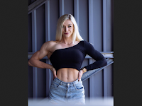 Larissa Reinelt excels in IFBB bodybuilding, fitness, figure, bikini, and physique competitions