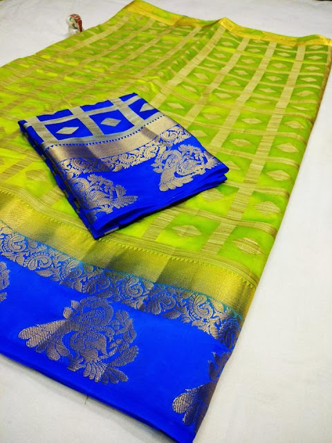 Kicha peacock saree 