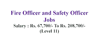 Fire Officer and Safety Officer Jobs in Indian Institute of Technology, Madras