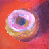 Donut, Food Series, Oil Painting by AZ Artist Amy Whitehouse