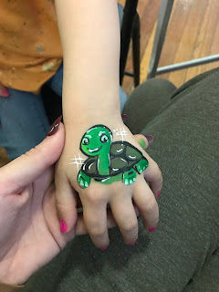 turtle face paint