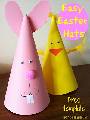 Easter Projects For Toddlers 3: Funny Bunny Hats 2