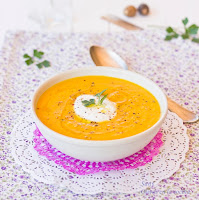 Крем-суп из тыквы и моркови