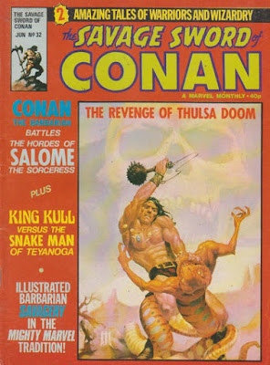 Savage Sword of Conan #32