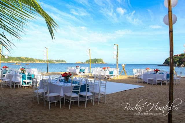 boda en playa, beach wedding, Oaxaca, México, Bodas Huatulco, Wedding Planner