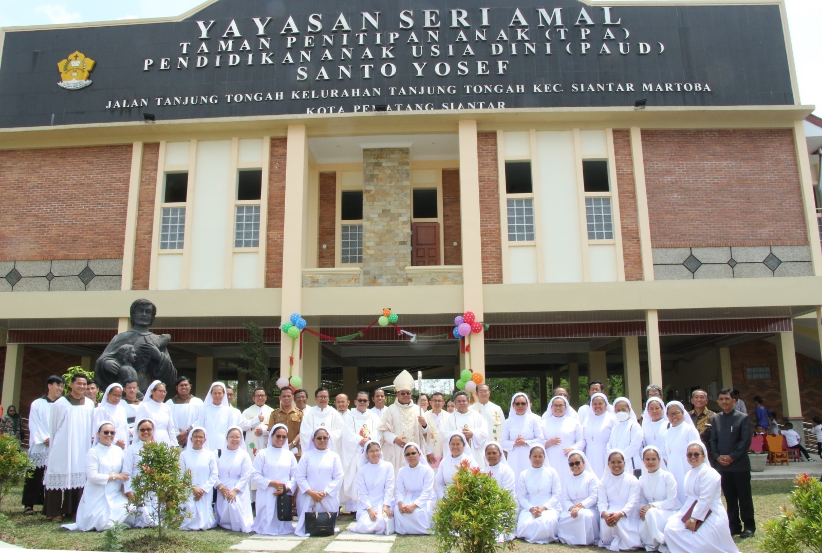 TPA-PAUD St Yosef Pematangsiantar Diresmikan, Ini Pesan Wali Kota Siantar 