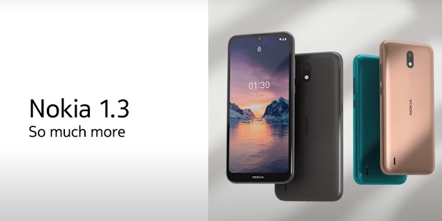 Nokia 1.3, le smartphone pour les petits budgets