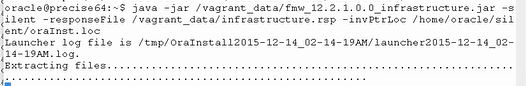 OFM Infrastructure installation