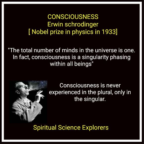 Consciousness Erwin Schrödinger