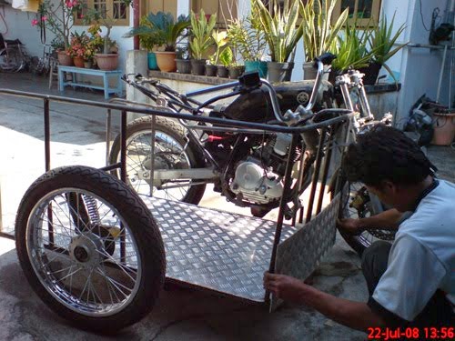 Modifkasi Motor untuk Penyandang Cacat (Difabel) Terbaru