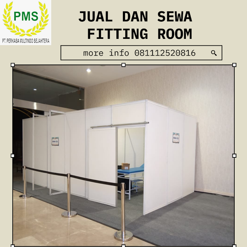 SEWA PARTISI FITTING ROOM JAKARTA 081112520816