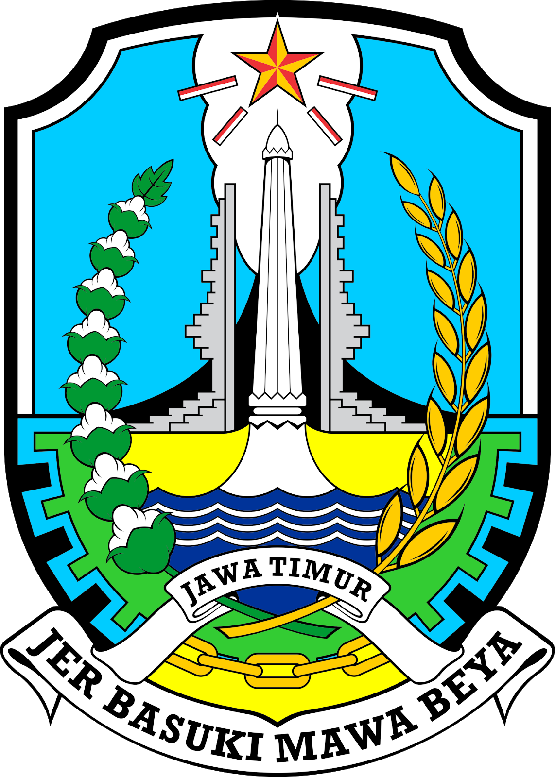 Free Vector  Logo 38 Kabupaten Kota Jawa  Timur  CDR PNG 