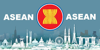 logo ASEAN lambang ASEAN tanpa background png