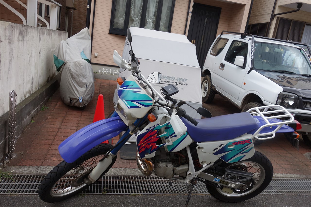 Blueskyfuji 旧車2ストcrm250rで 江戸の町へ行ってきました