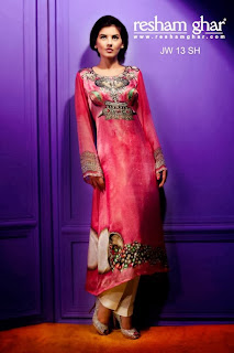 Resham Ghar Eid Collection 2013