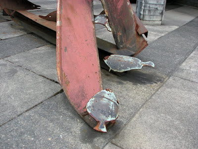 Fish Sculpture at the Seafood Center, Astoria, Oregon