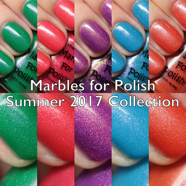 Marbles for Polish Summer 2017 Collection