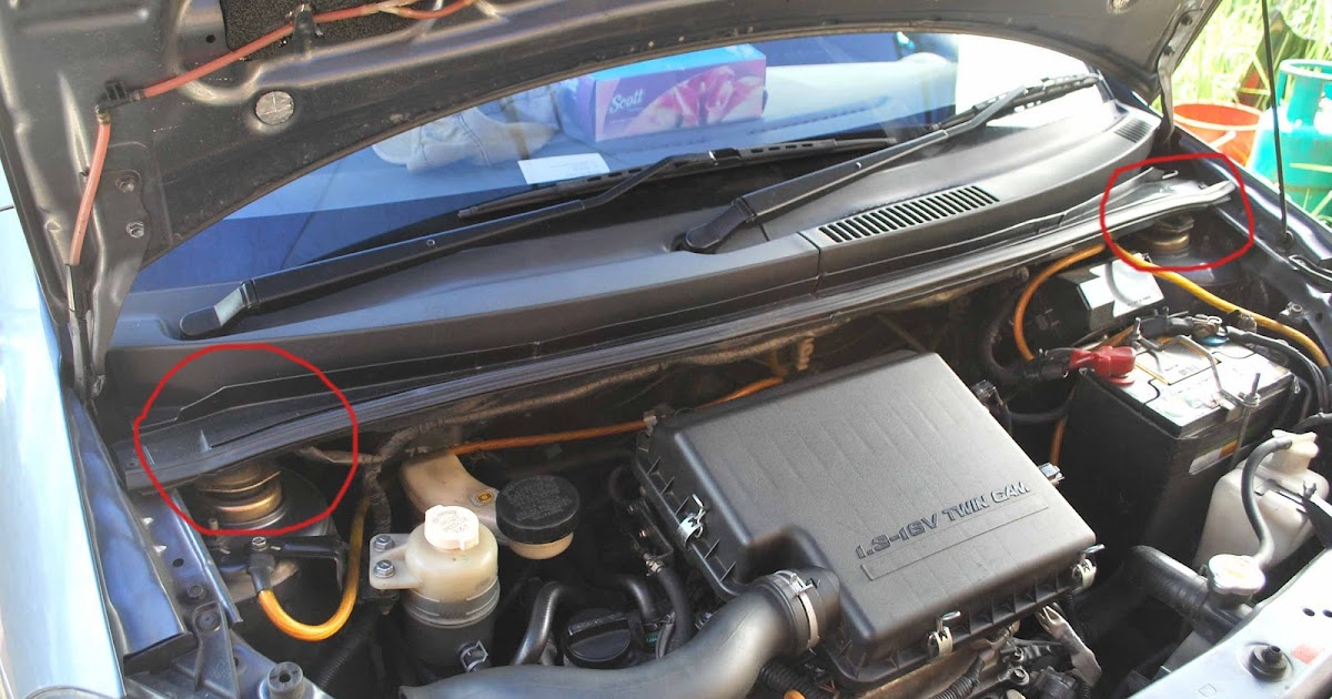 DIY: Fix On Your Own: Replacing Myvi Absorber Top Mounting
