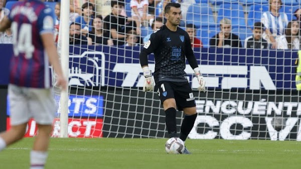 Málaga, Manolo Reina se pierde el partido ante la UD Ibiza