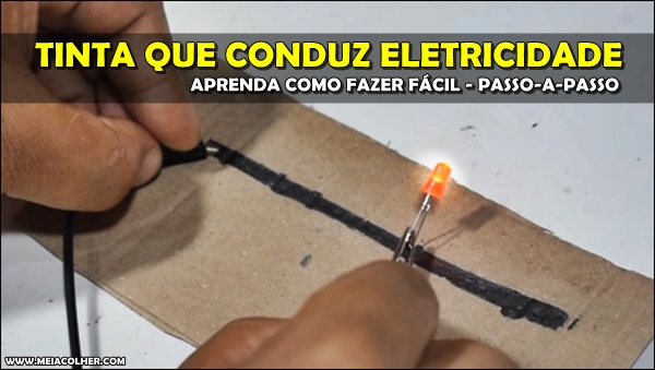 tinta condutora eletricidade