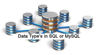 Data Types in SQL/MySQL