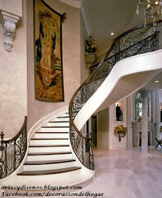 DISEÑO DE BARANDAS PARA ESCALERAS by artesydisenos.blogspot.com