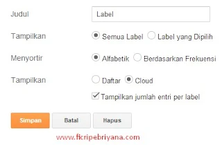 Cara Membuat Label Cloud Flat UI 1 - Ficri Pebriyana