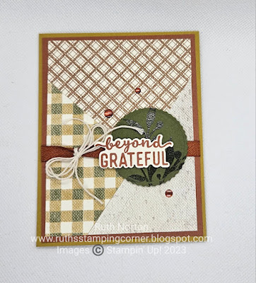 stampin up, charming sentiments, lets go fishing