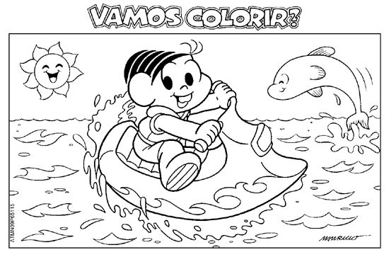 Resultado de imagem para desenhos dia mundial da agua turma da monica